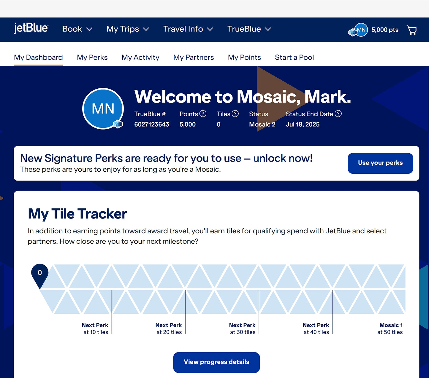 Jetblue Mosaic Upgrade