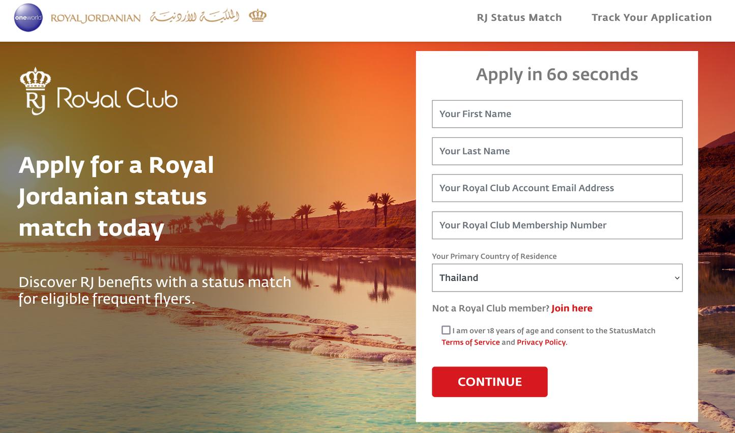 Royal Jordanian Airlines Gold Sparrow Upgrade | Oneworld Sapphire