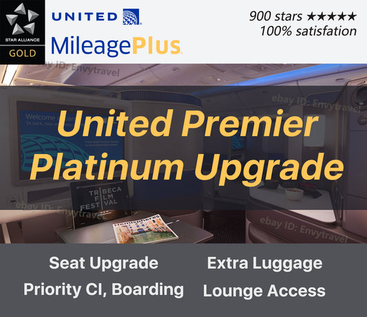 United Airlines Platinum Upgrade Star Alliance Gold