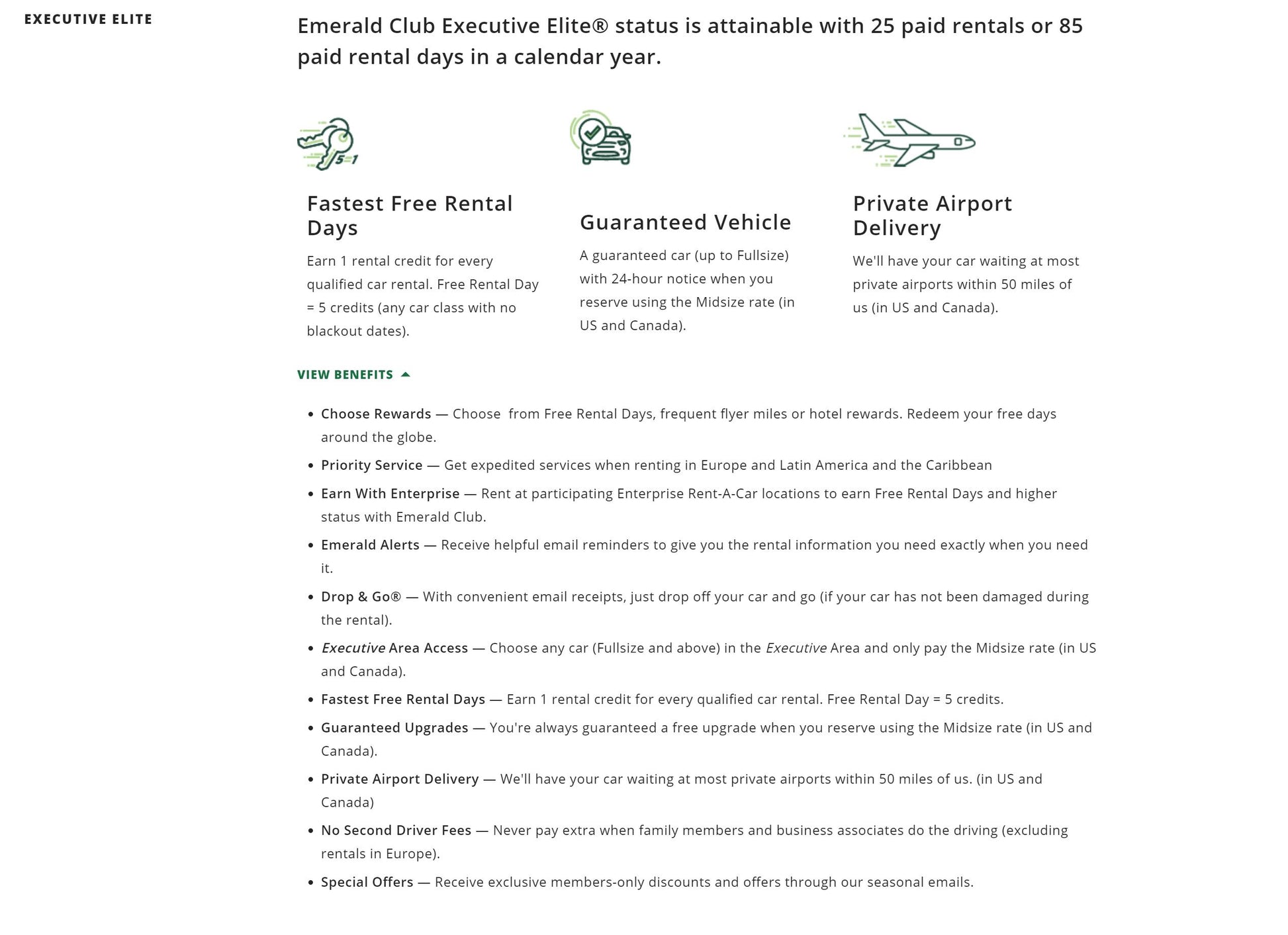 LAST CALL: National Car Rental Emerald Club Executive Elite Sign Up + Free  Rental Day After First use By January 31, 2019 - LoyaltyLobby